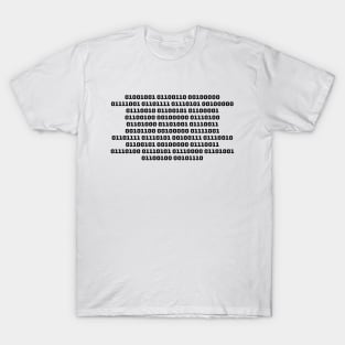 Funny Binary shirt T-Shirt
